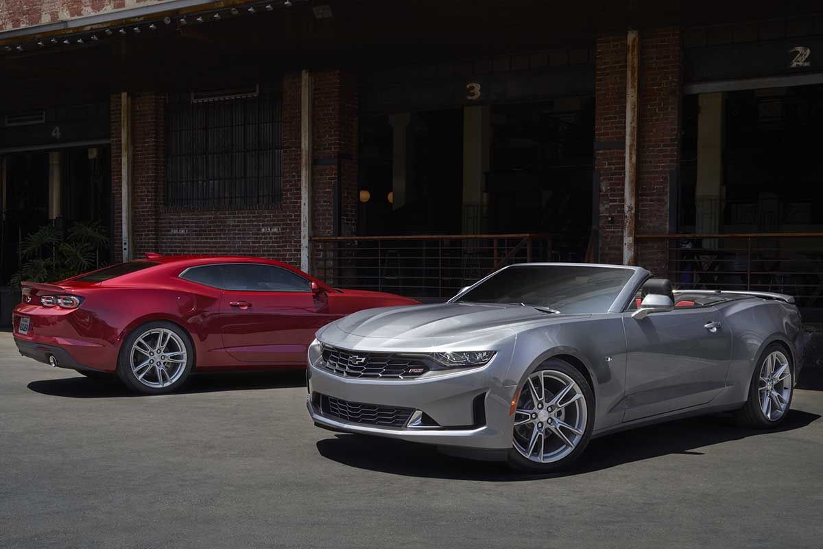 The Camaro Coupe and Convertible