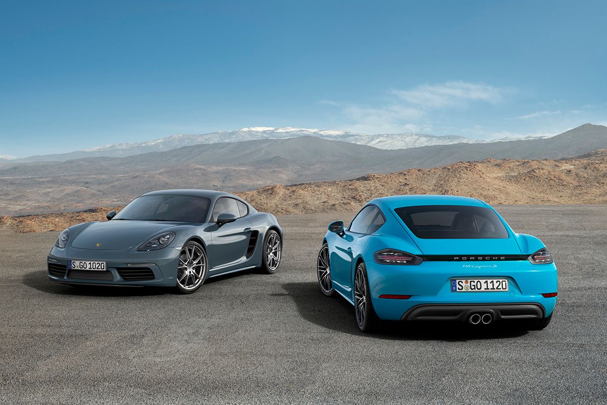 The 718 Cayman and Cayman S