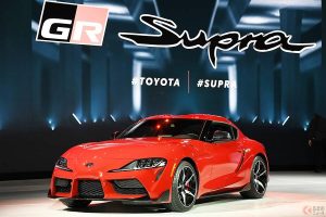 The all-new GR Supra revealed at NAIAS in Detroit