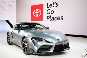 The all-new GR Supra revealed at NAIAS in Detroit