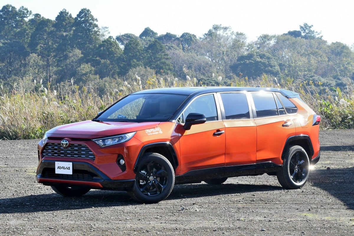 A special RAV4 model made by workers at the RAV4 plant