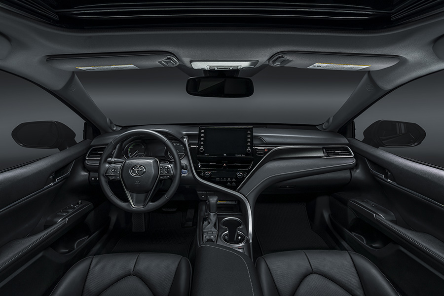 Interior of the 201 Camry XSE