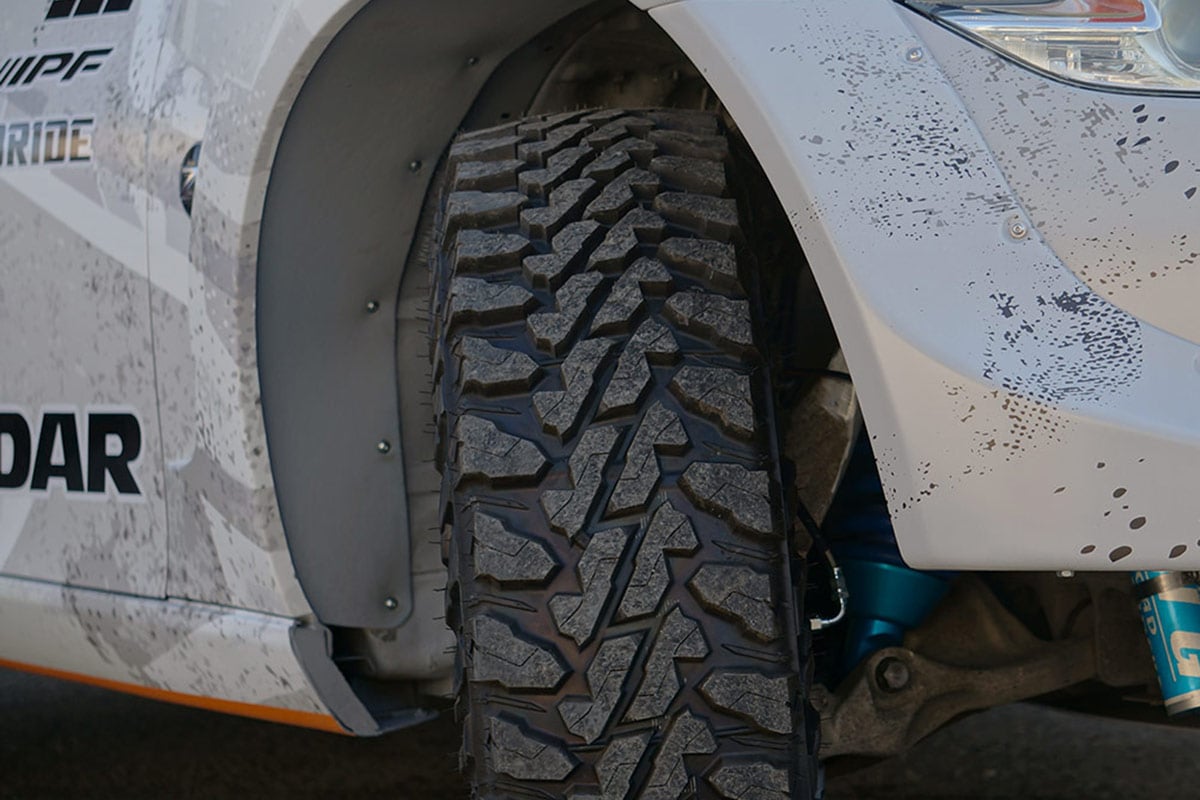A special 370Z built by Yokohama Tires to promote its “GEOLANDAR” off-road tire series.