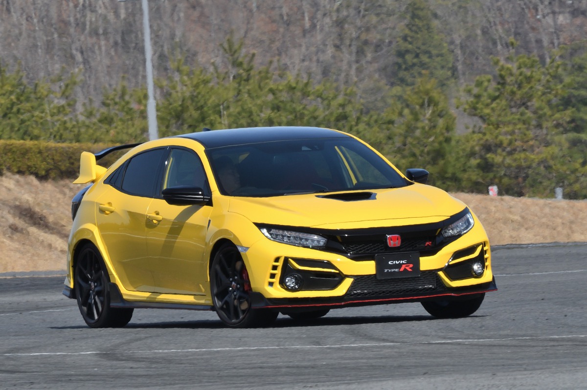 The Civic Type R Limited Edition, limited to 200 cars in Japan