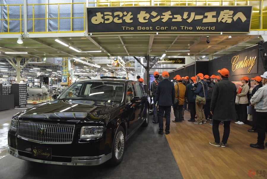 Toyota’s Higashifuji plant, where the Century is assembled.