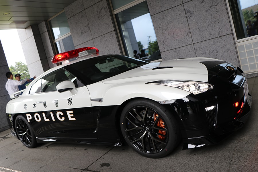 Tochigi Prefectural Police’s Nissan GT-R