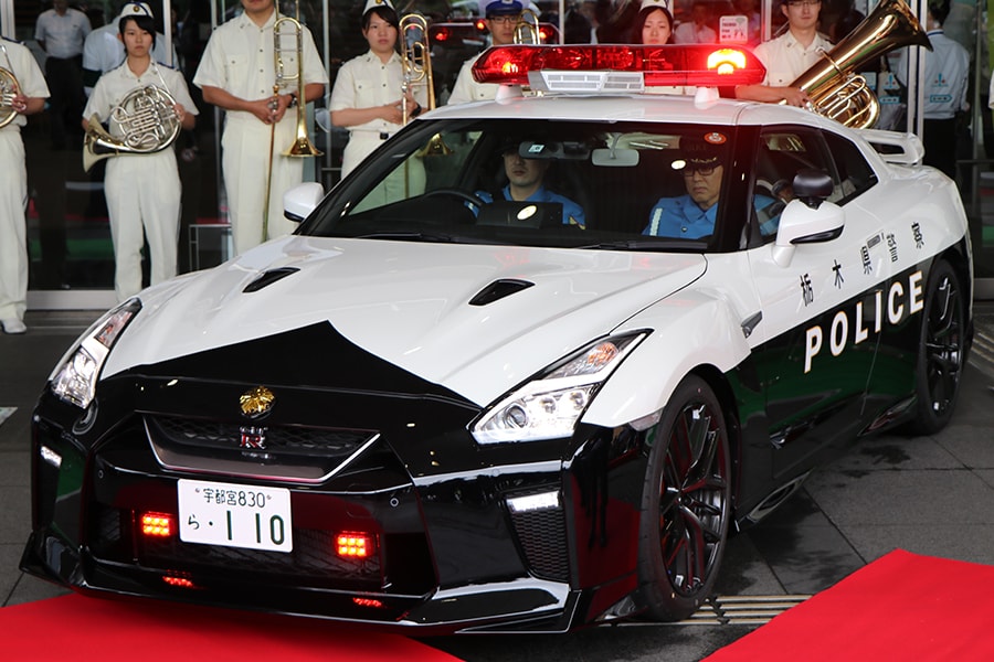 Tochigi Prefectural Police’s Nissan GT-R