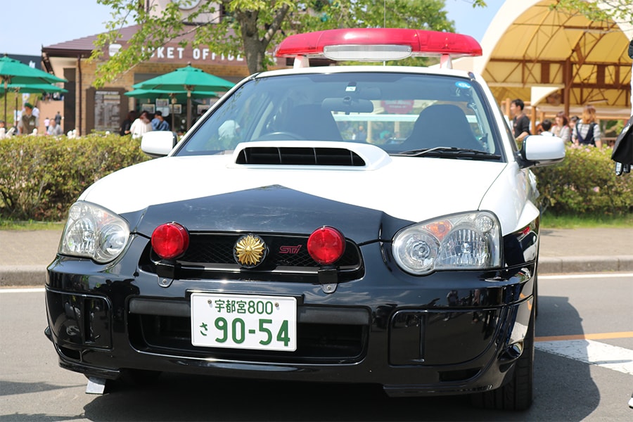 japanese police car toyota