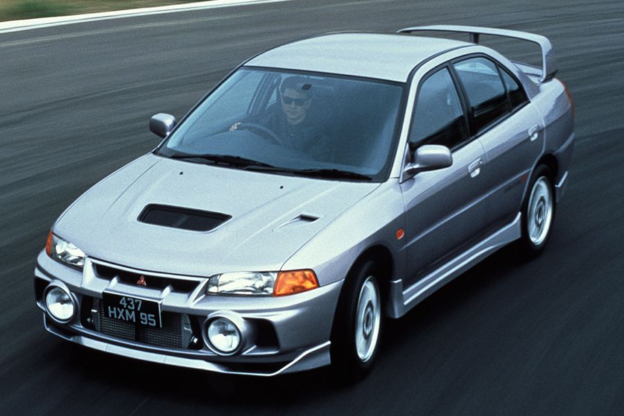 The Mitsubishi Lancer Evolution IV GSR