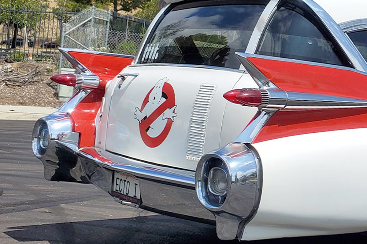 Exterior of the Ectomobile replica（photo：Barrett Jackson Auction）