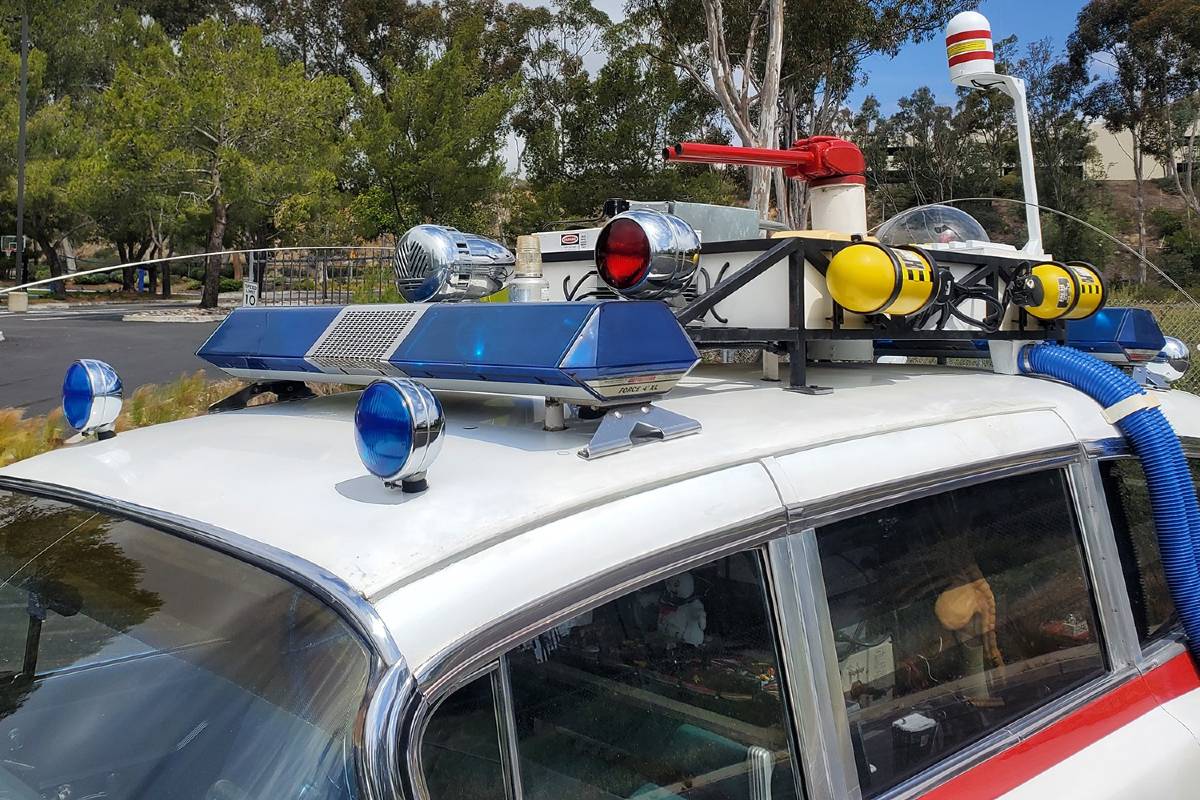 Exterior of the Ectomobile replica（photo：Barrett Jackson Auction）