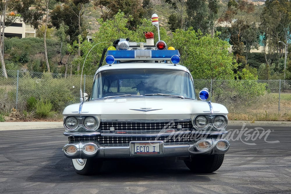 Exterior of the Ectomobile replica（photo：Barrett Jackson Auction）