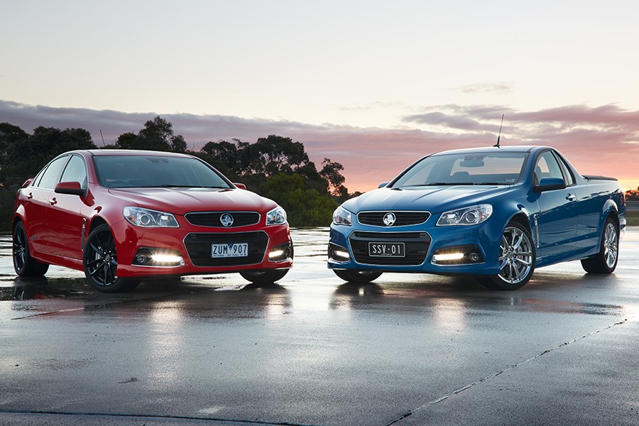 The Holden Ute with the Holden Commodore