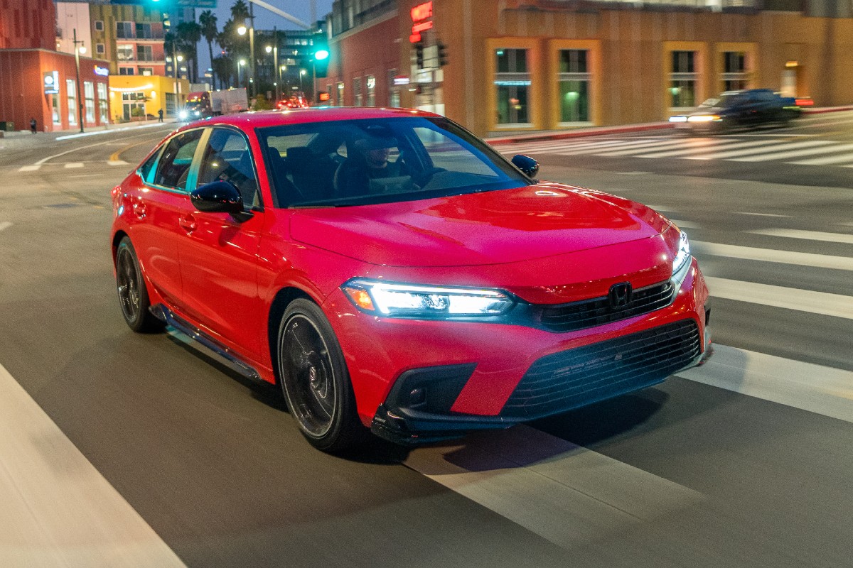 The 2022 Civic Sport with HPD Package