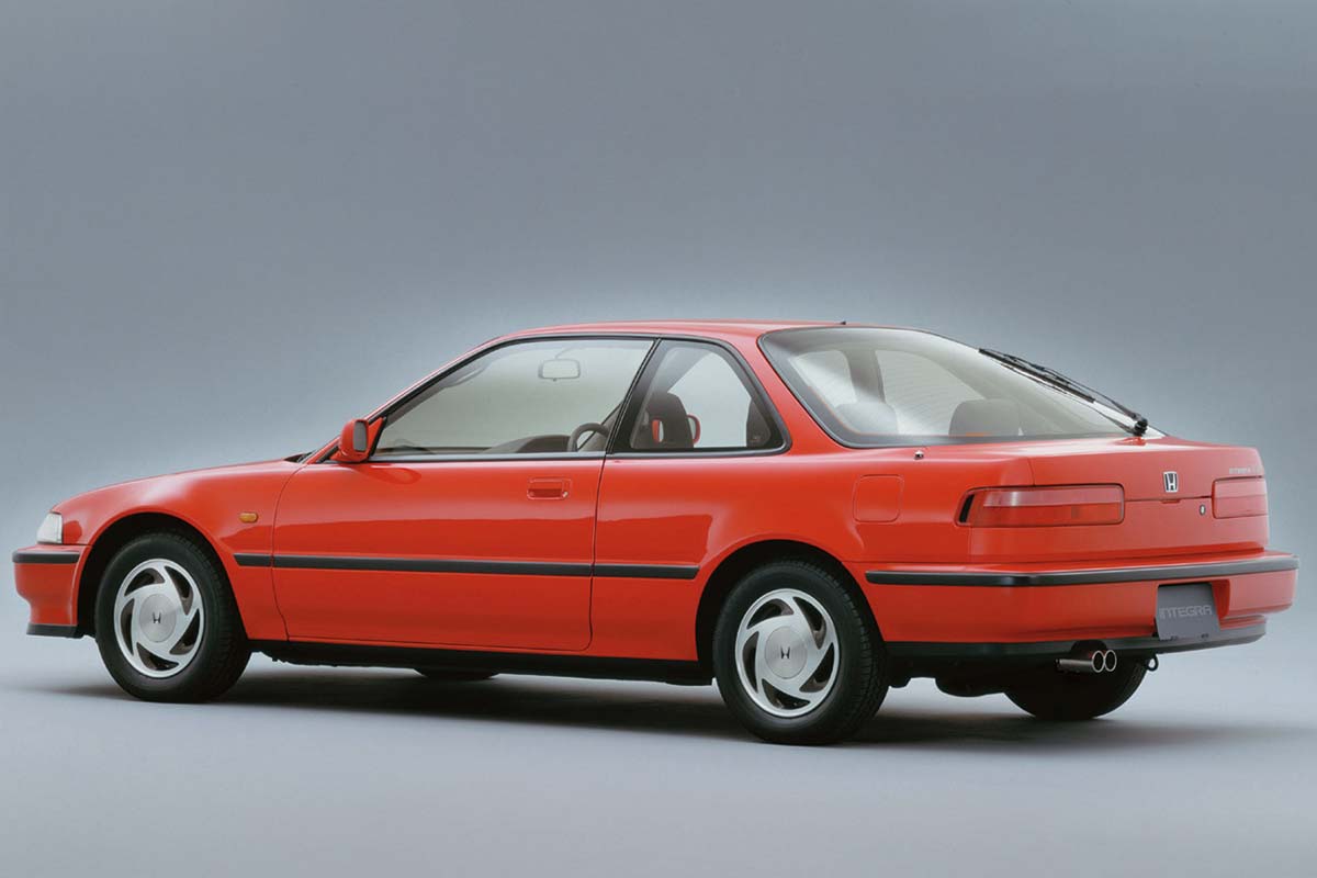 The 2nd generation Integra Coupe