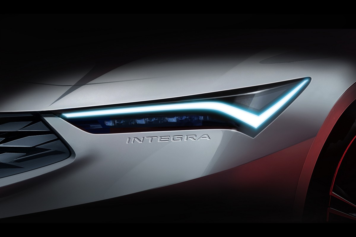 The headlight for the 2022 Acura Integra