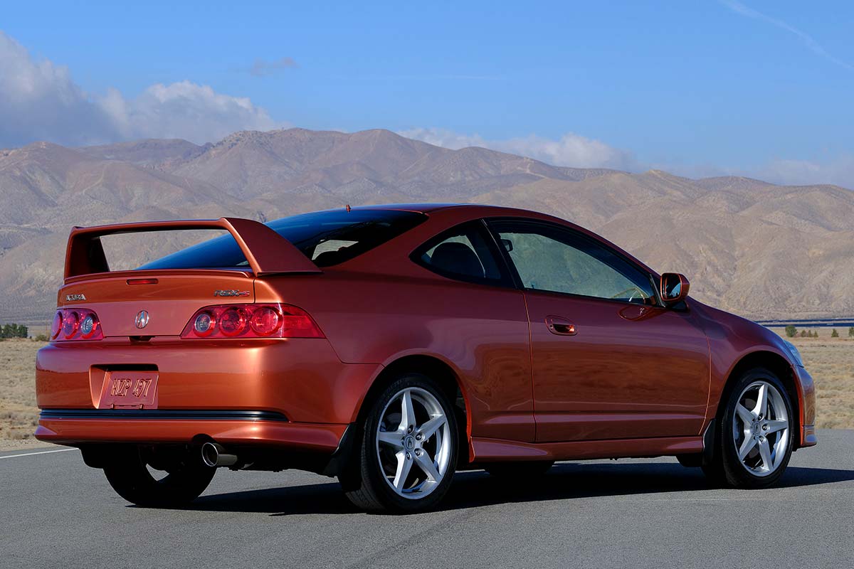 The Acura Integra Type S, discontinued in 2006