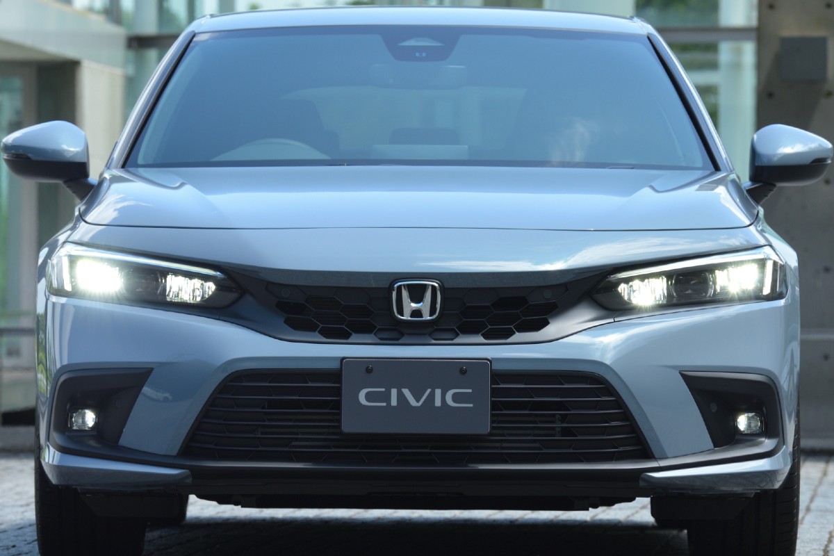 The Honda Civic Hatchback for the Japanese market