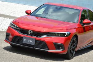 The Honda Civic Hatchback for the Japanese market