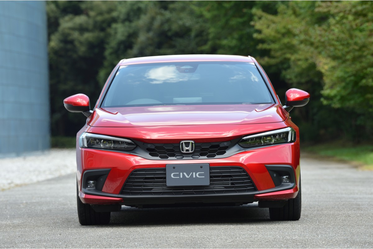 The Honda Civic Hatchback for the Japanese market