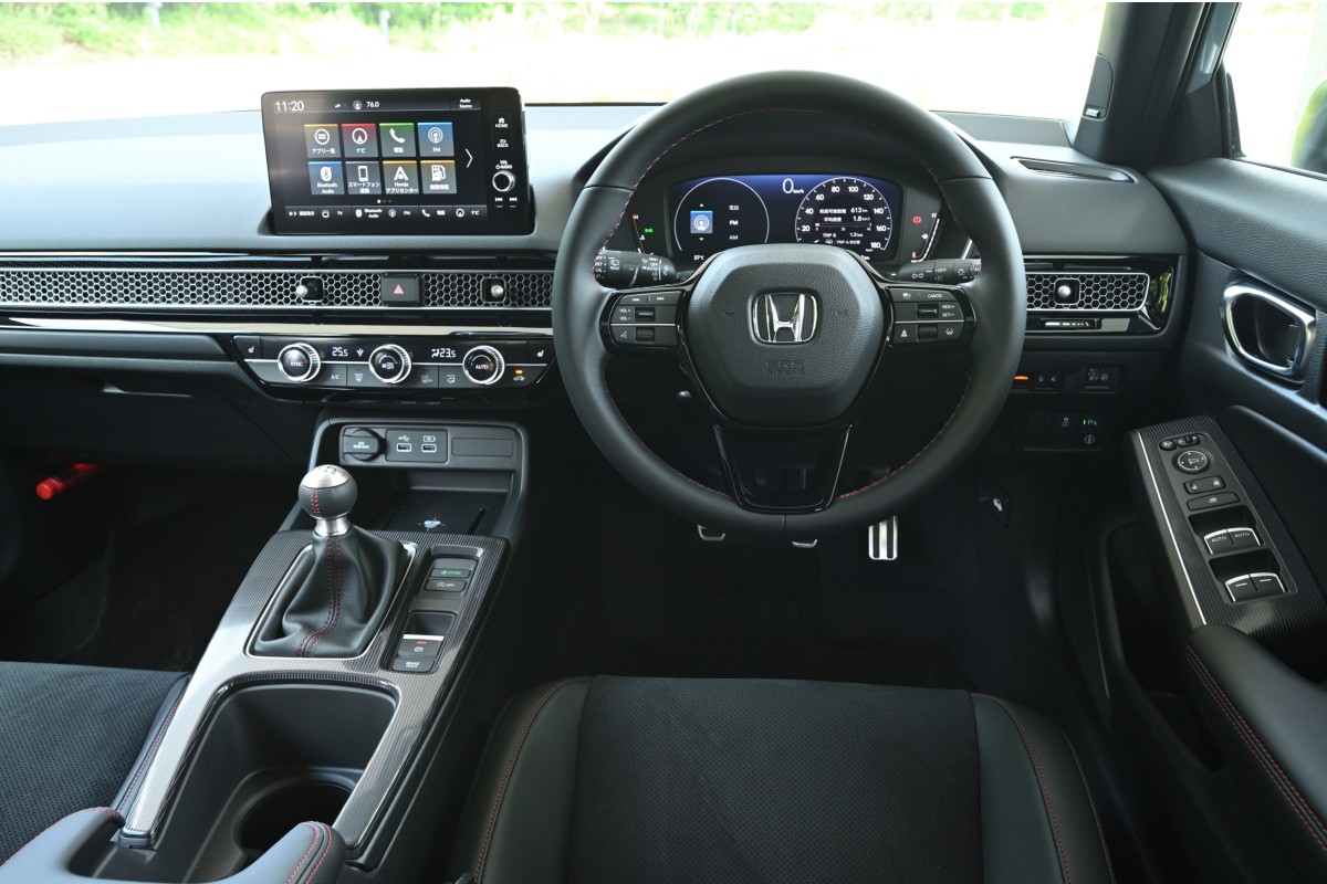 The Honda Civic Hatchback for the Japanese market