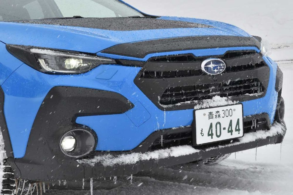 冬★18インチ★富山【2024年】エルグランド E52 スバル フォレスター クロストレック レイバック★日本製 ブリヂストン 225/55R18★ スバルのSUV「フォレスター」「クロストレック」で豪雪地酸ヶ湯を走る
