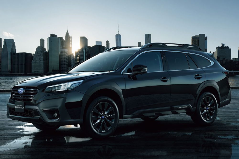 スバル新型「アウトバック」発表！ 精悍ブラックな特別仕様車が設定