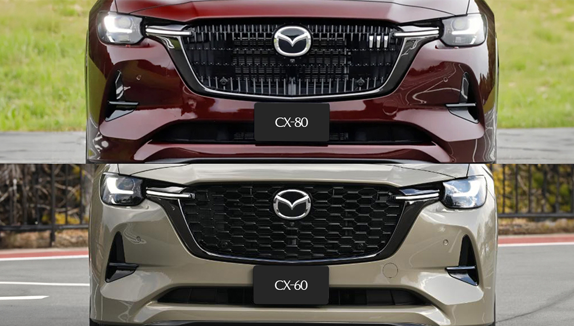 マツダ CX-80とCX-60 似てるけど、どこが違う？【内装比較】