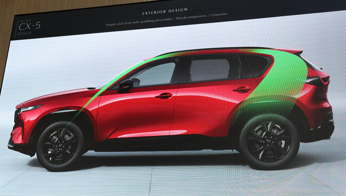 CX-5"らしさ"は 「富士山Dピラー」が決め手！