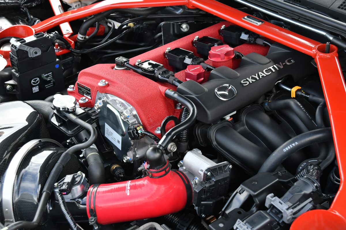 10年目の「NDロードスター」が生まれ変わる。オートエクゼの“職人エンジン”が話題