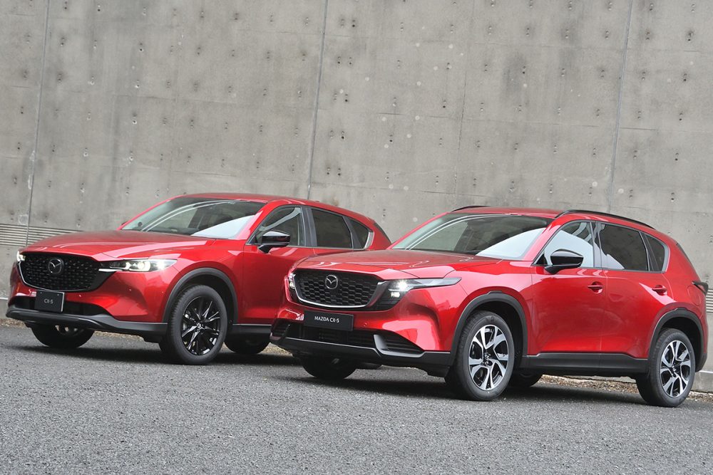 マツダ新型「CX-5」ディーゼル廃止＆“完全タッチ化”で大変革へ　内装刷新・広くなった後席＆ラゲッジも注目ポイント