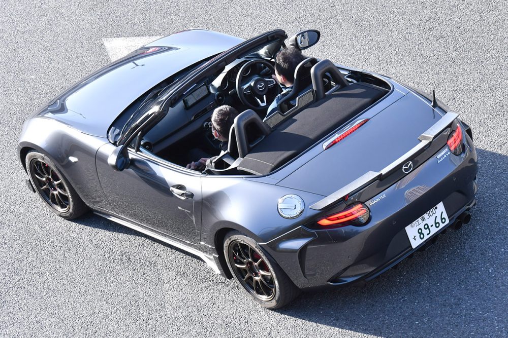 職人仕上げの“ファインチューニングリビルトエンジン”搭載ロードスター「ND-07S」に試乗！ オートエクゼが目指す新たな走りの世界観とは？