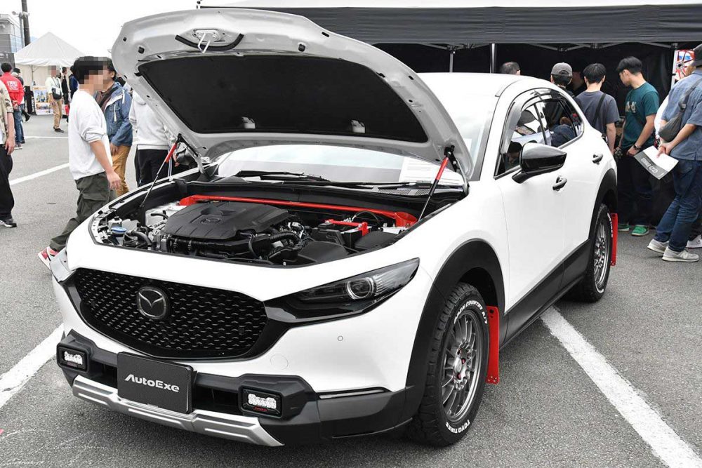 マツダCX-30「アクティブクロススポーツ」仕様を初公開！ オートエクゼが仕掛ける新しいタフなSUVらしい新提案に注目