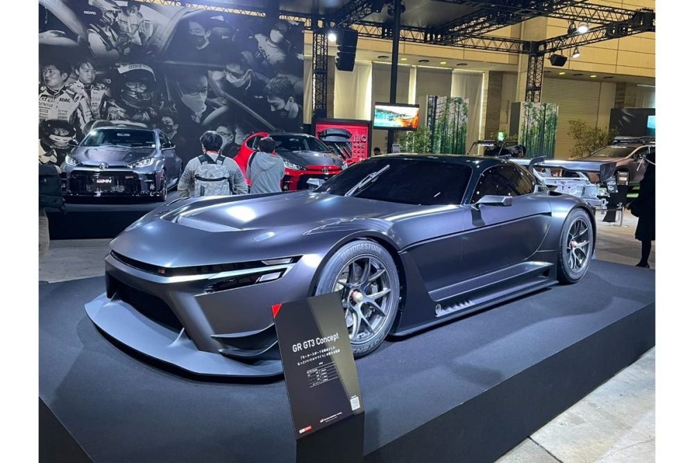 東京オートサロン2022にて世界初公開された「GR GT3 Concept」は「モータースポーツを起点としたもっといいクルマづくり」を具現化するモデルだという