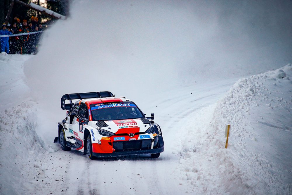 2022年WRC第8戦フィンランド大会の様子