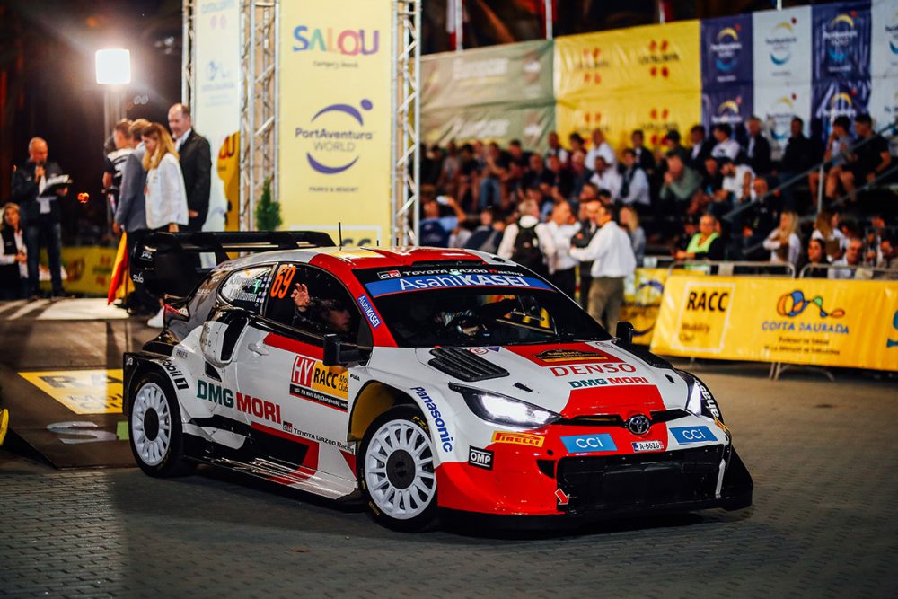 2022年WRC第12戦スペイン大会の様子