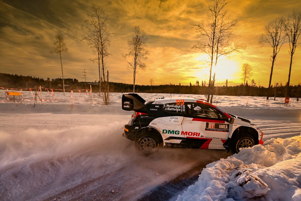 2022年WRC第8戦フィンランド大会の様子