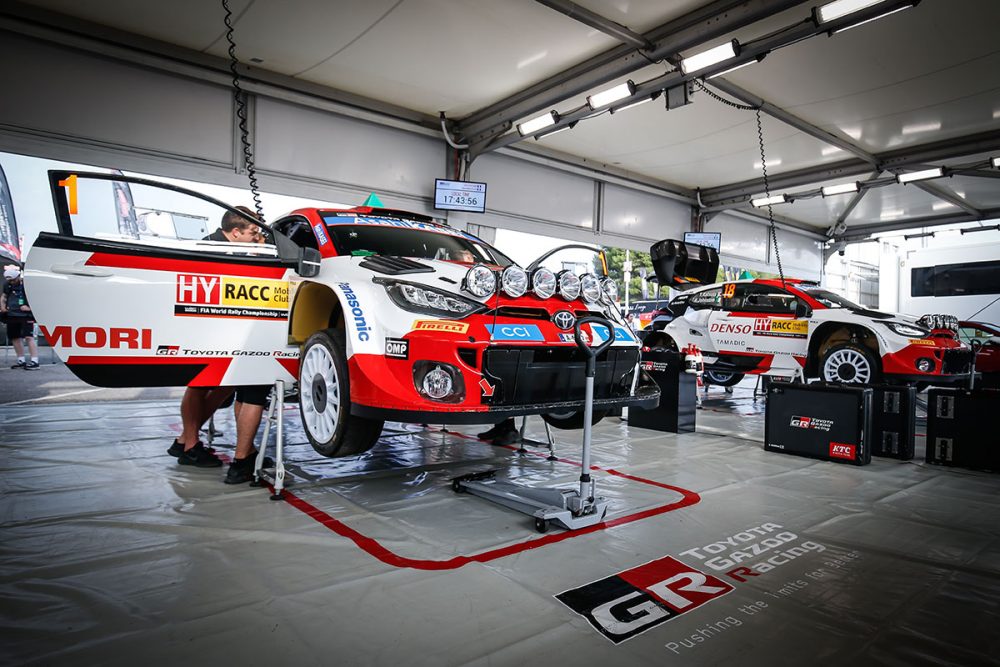 2022年WRC第12戦スペイン大会の様子