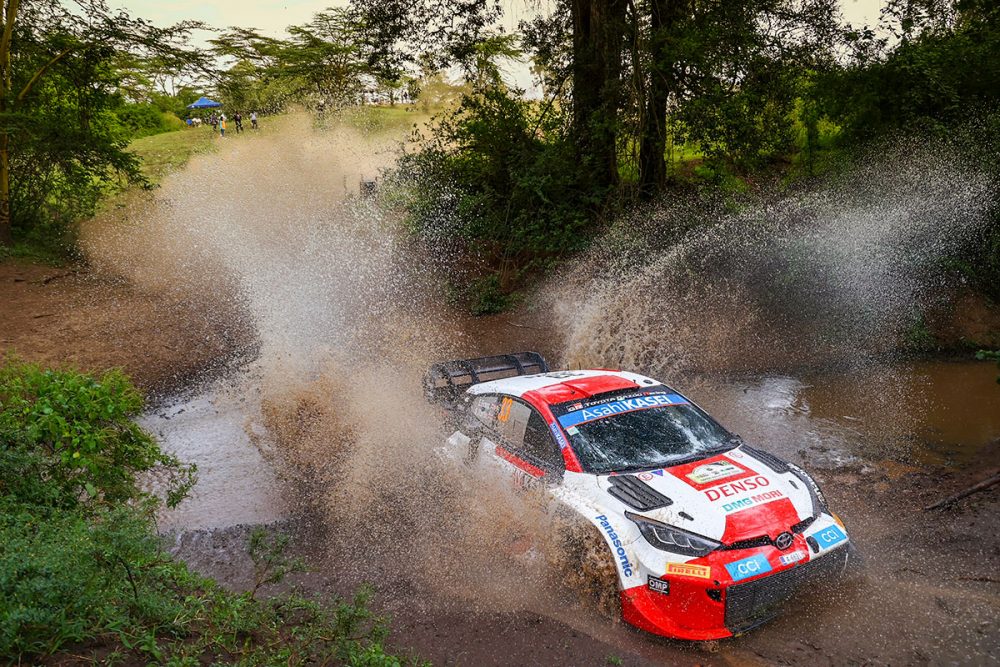 2022年WRC第6戦ケニア大会の様子