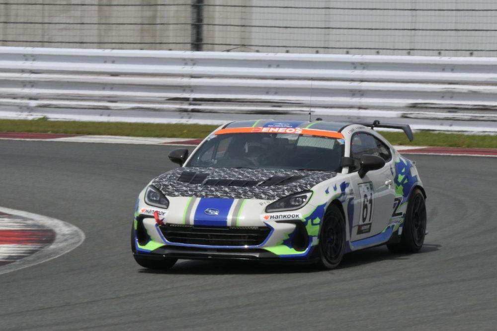 スーパー耐久シリーズ2022に参戦する61号車「Team SDA Engineering BRZ CNF Concept」