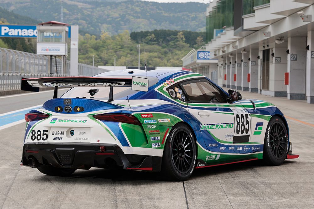 トヨタ「GRスープラ GT4」［インタープロトシリーズ（TOYOTA SUPRAクラス）SHADE RACING 885号車］