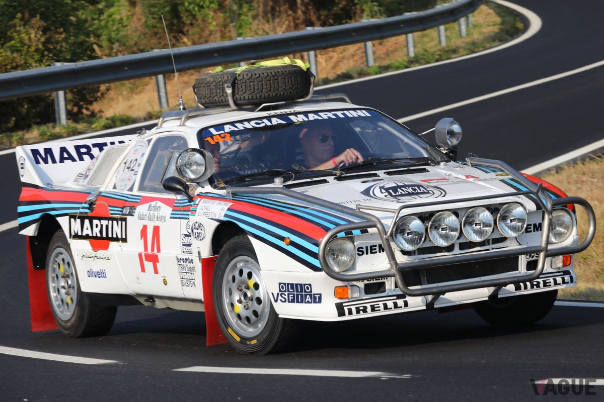 Lancia Rally Safari／1984（Rallyssime）。Rallyssime賞受賞、一番刺激的なラリー車