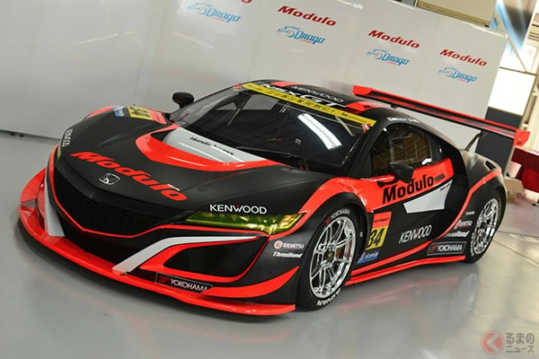 モデューロがスーパーGTに「NSX GT3」で本格参戦！Drago CORCEがGTレースに復帰 | くるまのニュース