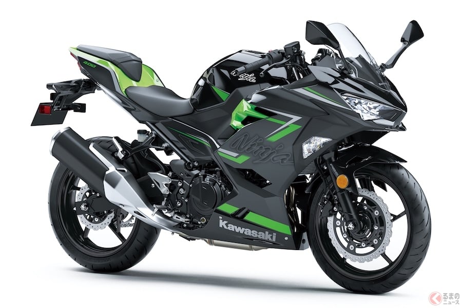 カワサキ新型「Ninja 400」（ニンジャ400） カラーリングを変更し10月1 ...