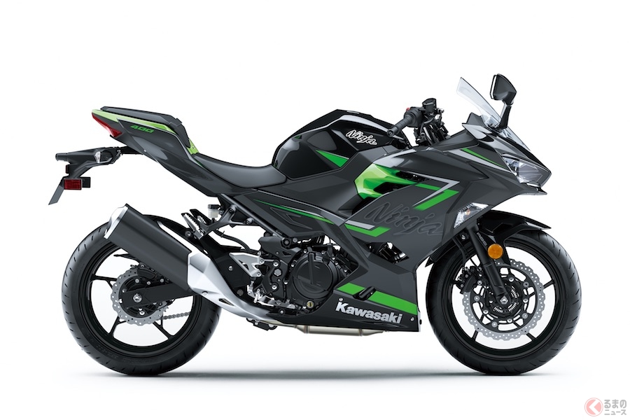 カワサキ新型「Ninja 400」（ニンジャ400） カラーリングを変更し10月1日より発売 くるまのニュース