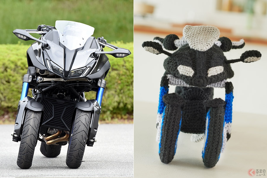 ヤマハがなぜ カワイイ と話題 かなり忠実再現の あみぐるみ と 羊毛フェルト のバイクを開発した理由 くるまのニュース