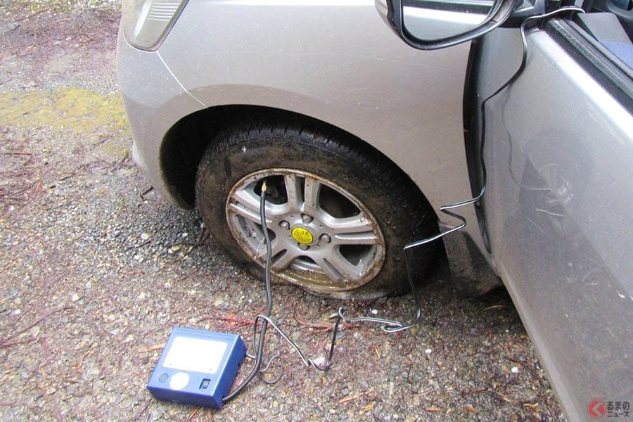 普及進む「タイヤパンク応急修理キット」4割のユーザーが使用方法把握