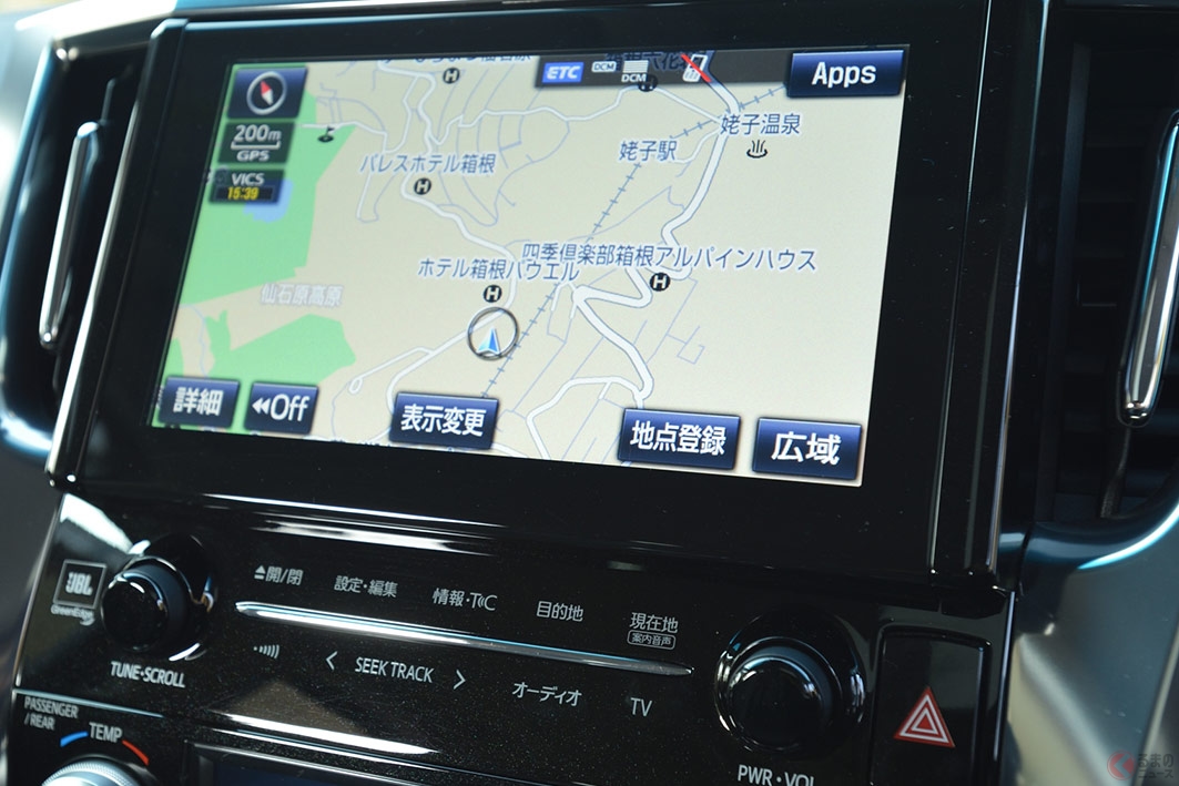 カーナビも受信設備の対象となるが、「見ない（受信しない）」という選択は選べないのか？（画像はイメージ）