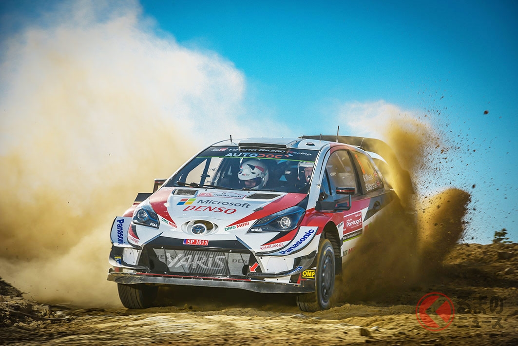 2019年WRC世界ラリー選手権に参戦するトヨタ「ヤリス」