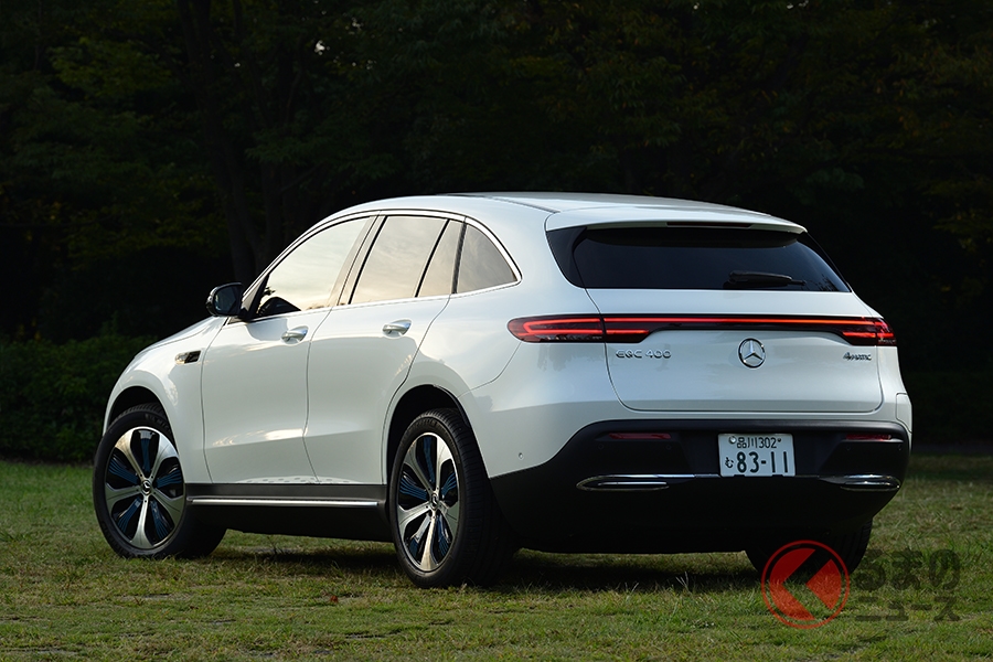 「EQC400 4MATIC」の車両価格は1080万円